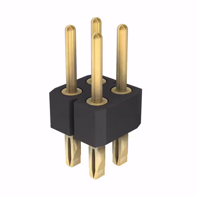 802-10-004-65-001101 Preci-Dip  Headers Male Pins